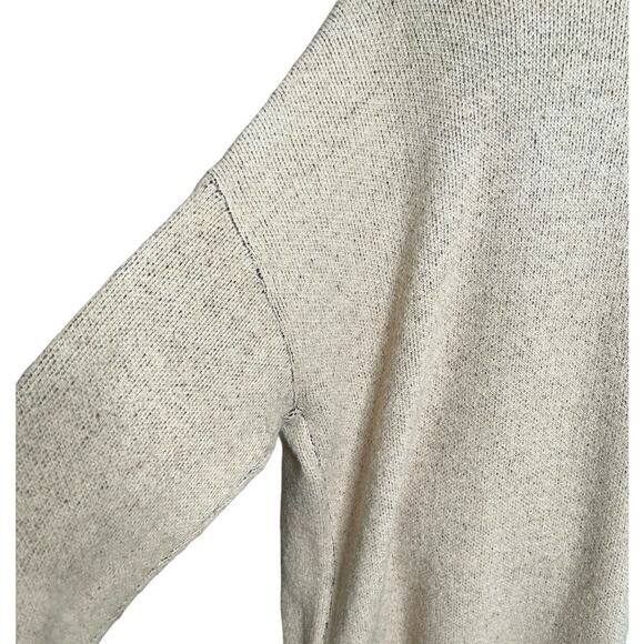 Devotion By Cyrus Oatmeal Heather Long Open Cardigan Duster Size XL NEW - Picture 5 of 8